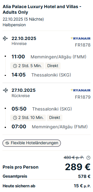 Griechenland Reise Angebot