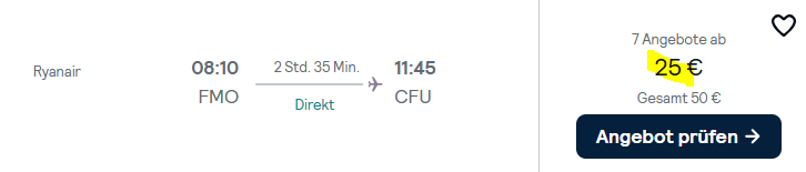 Griechenland Flüge