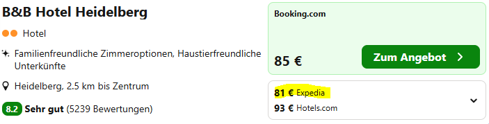 Heidelberg Hotelangebot