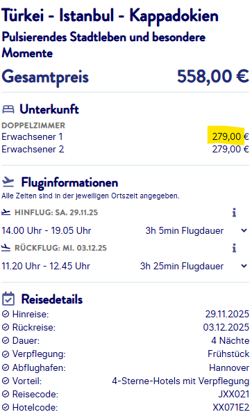 Istanbul Hotel Angebot