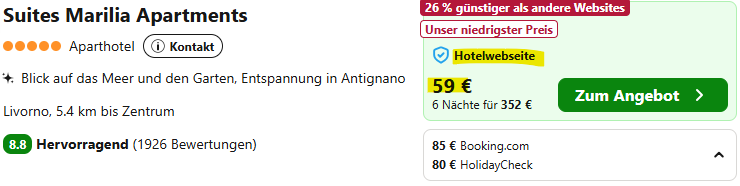 Italien Hotel Angebot
