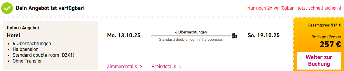 Kroatien Hotel Angebot