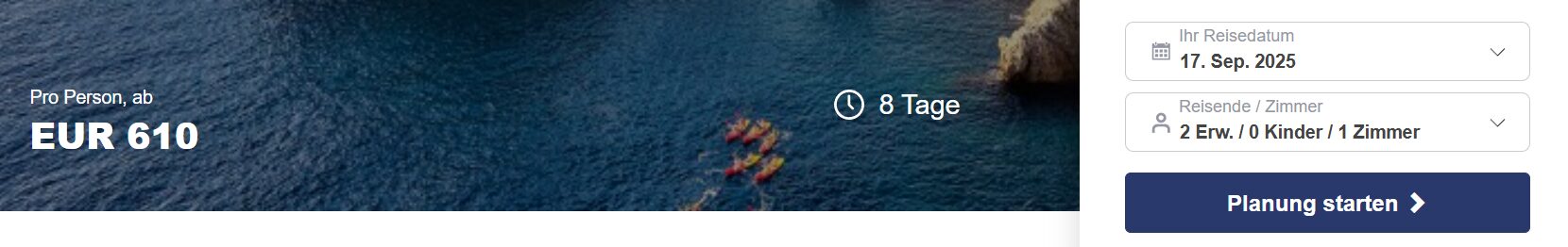 Kroatien Reise Angebot
