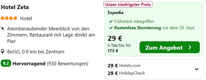 Montenegro Hotel