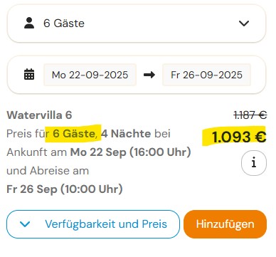 Niederlande Ferienhaus Angebot