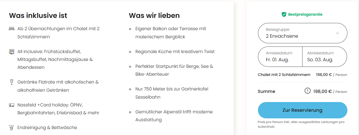 Österreich Hotel Angebot