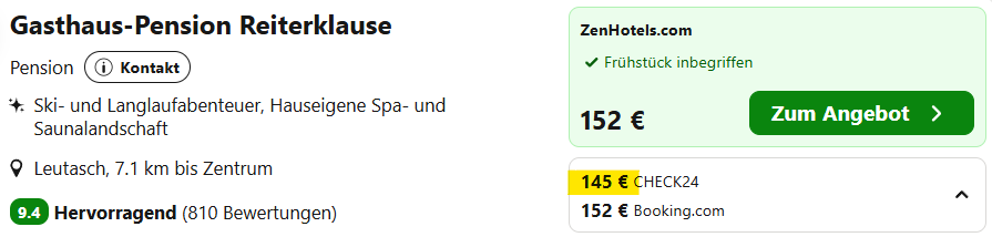 Österreich Hotel Angebot