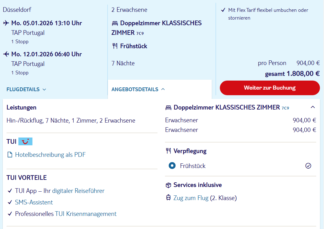 Azoren Reise Angebot