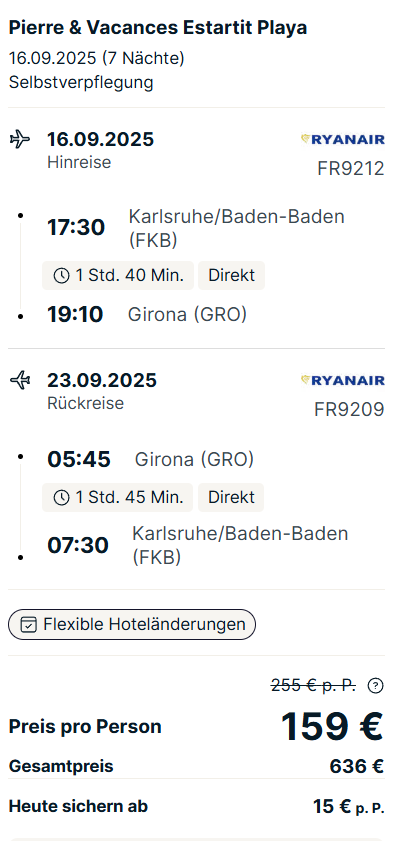 Spanien Reise Angebot
