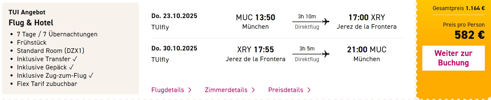 Spanien Pauschalangebot