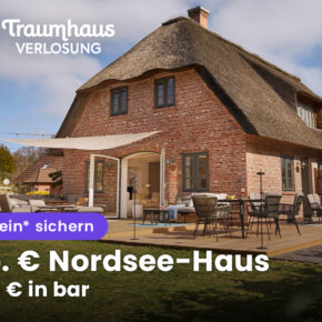 Traumhaus Verlosung Banner