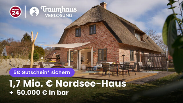 Traumhaus Verlosung Banner