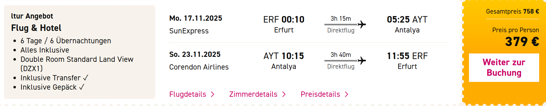 Türkei Reise Angebot