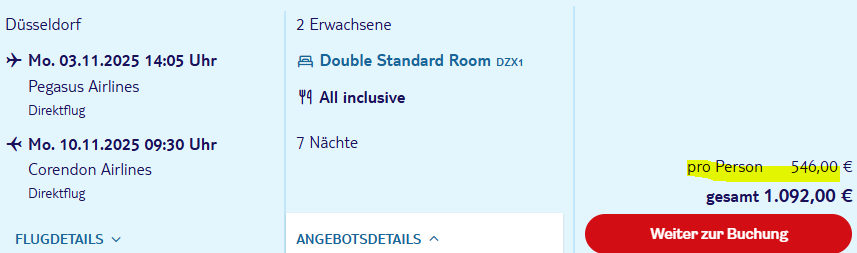 Türkei Pauschalangebot