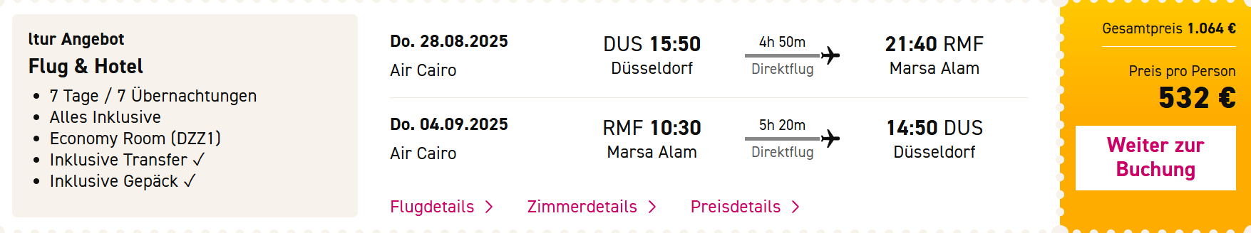 Ägypten Reise Angebot