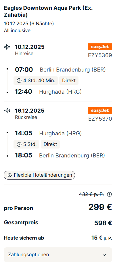 Ägypten Reise Angebot