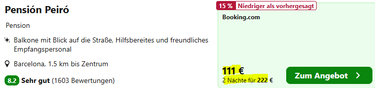 Barcelona Städtetrip Angebot