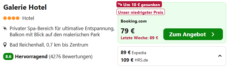 Bayern Hotel Angebot