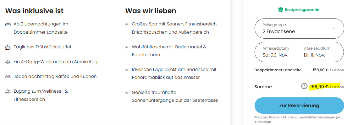 Bodensee Hotelangebot