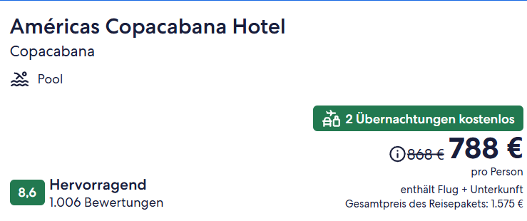 Brasilien Reise Angebot