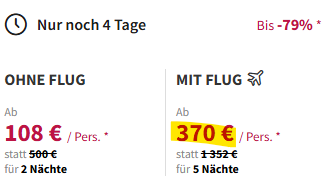 Costa Dorada Angebot