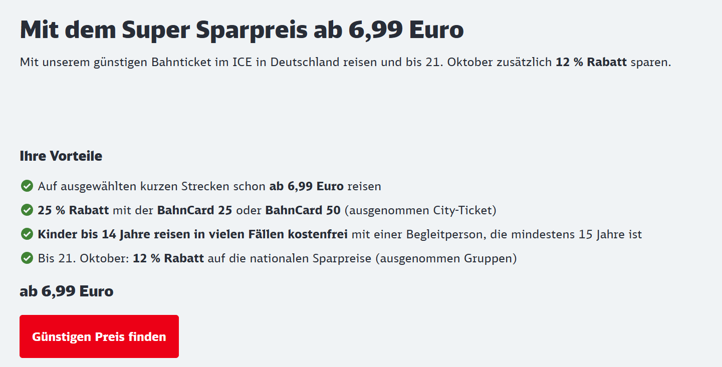 DB Angebot
