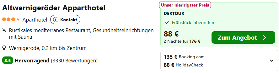 Deutschland Hotel Angebot