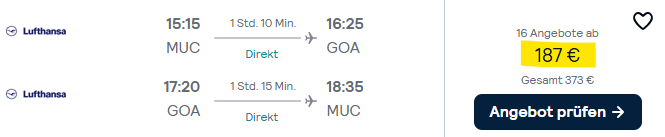 Italien Genua Flug Angebot