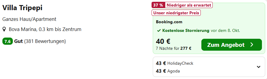 Italien Hotel Angebot