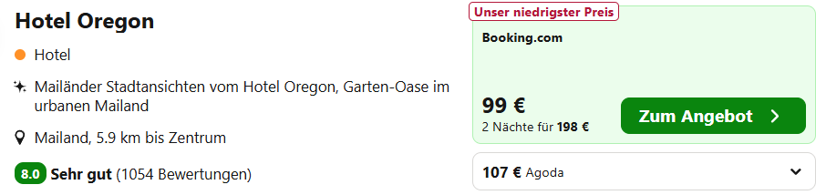 Italien Hotel Angebot
