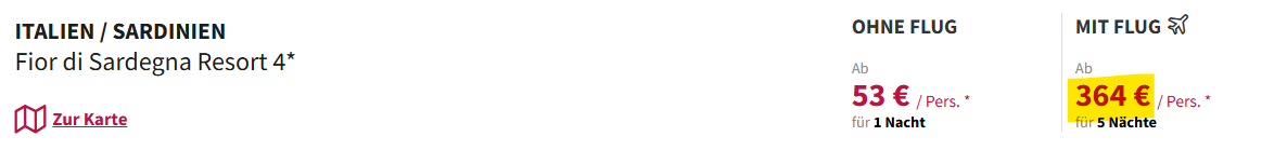 Italien Pauschalreise Angebot