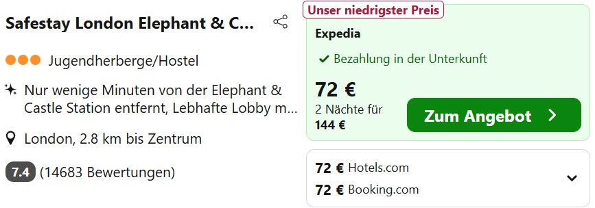London Hotel
