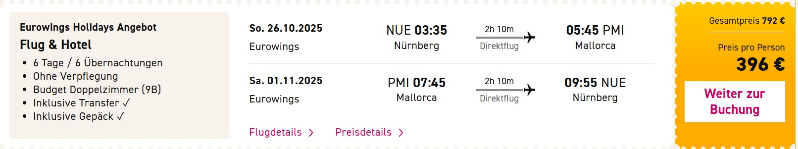 Mallorca pauschal