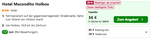 Mexiko Hotel Angebot