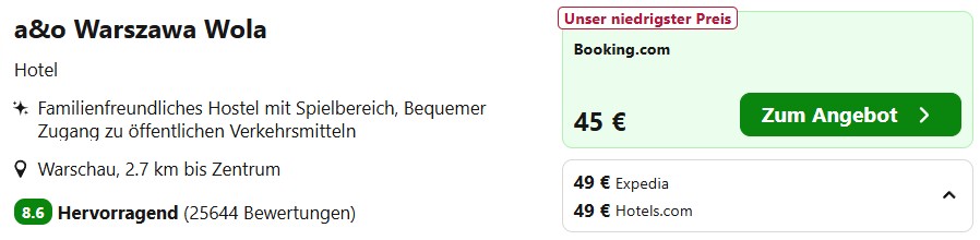 Polen Hotel Angebot