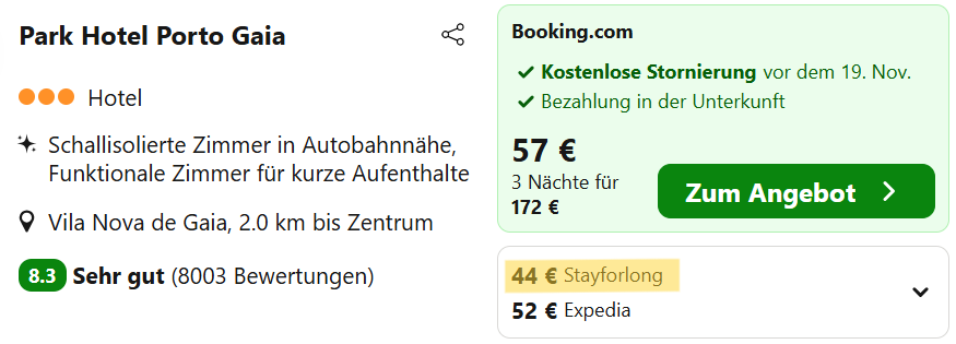 Portugal-Hotel-Schnäppchen