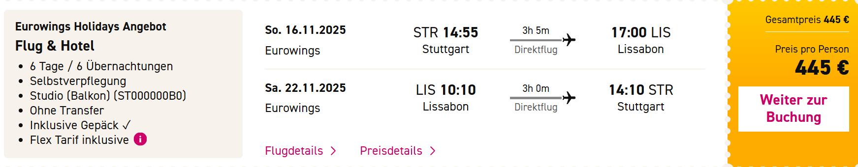 Portugal Reise Angebot