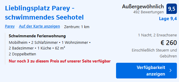 Schwan Hotelangebot