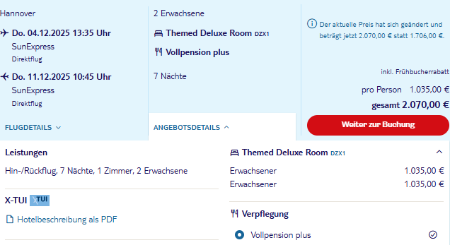 Türkei Hotel Angebot