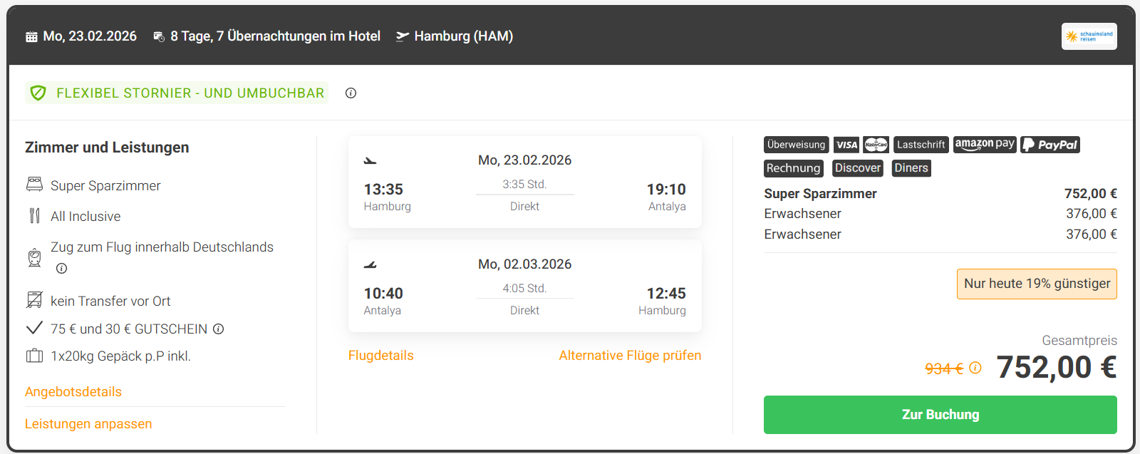 Türkei Reise Angebot