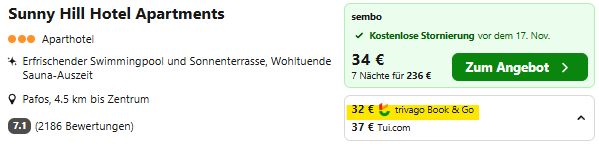 Zypern Hotel Angebot