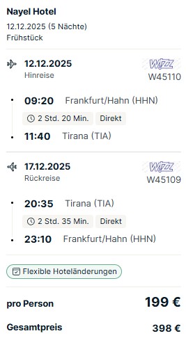 Albanien pauschalangebot