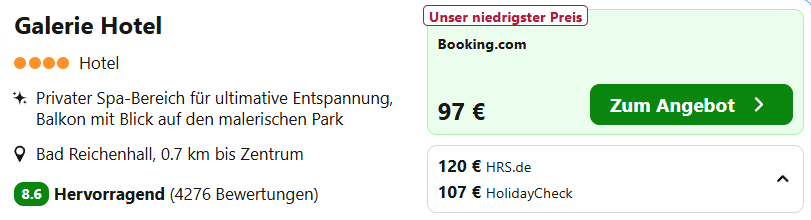 Bayern Hotel Angebot
