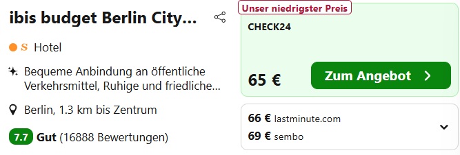 Berlin Hotel Angebot