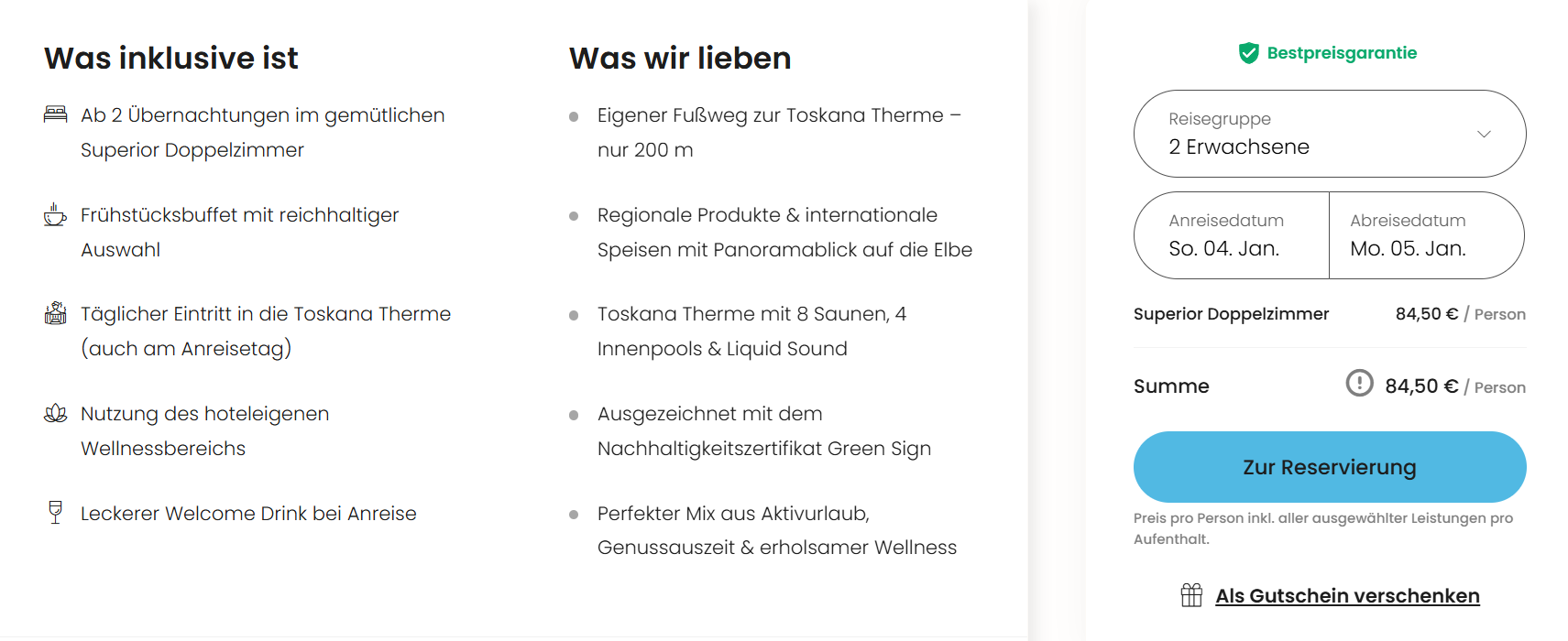 Deutschland Therme Angebot