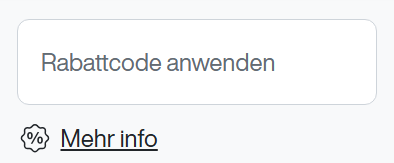 Feld für Rabattcodes bei Eurowings