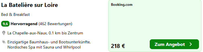 Frankreich Hotelangebot