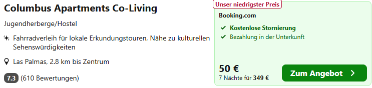 Gran Canaria Kombi Angebot