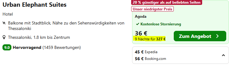 Griechenland Pauschalangebot
