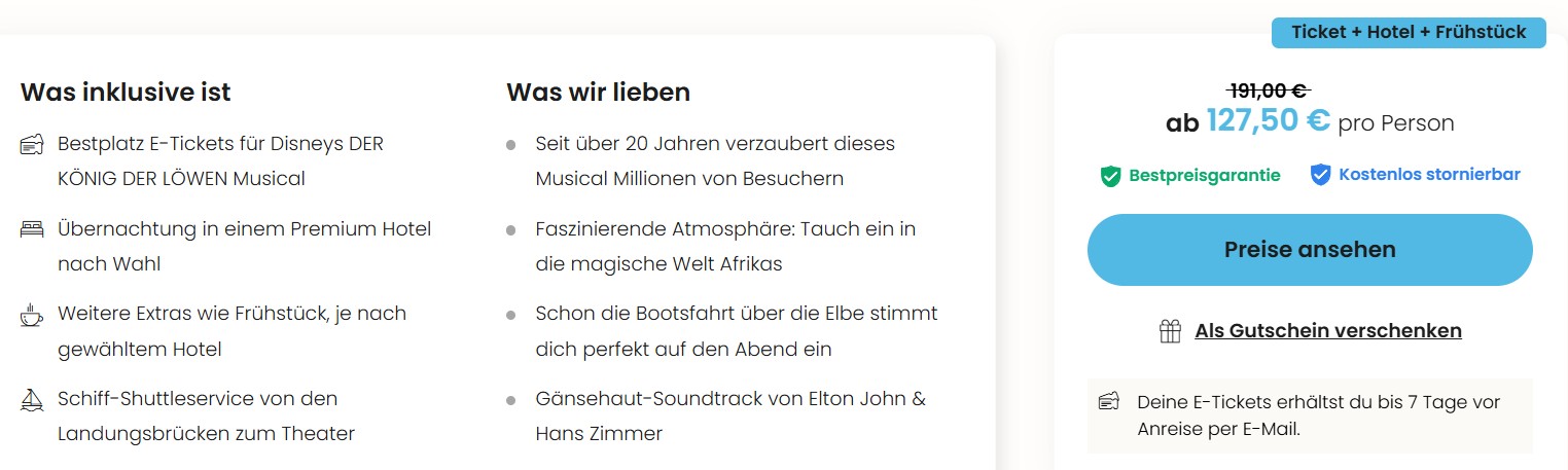 Musical König der Löwen